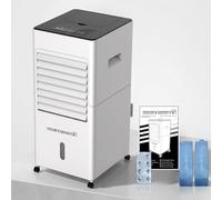 STARLYF Cooler & Heater 5 en 1 - Refroidisseur d’Air & Chauffage Portable 2000W | Ventilateur, Purificateur, Déshumidificateur | Réservoir 6L, Télécommande, Minuterie, Oscillation, 3 Vitesses