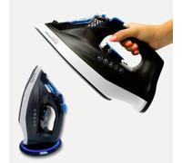 STARLYF Cordless Steam Iron -2400w- Fer à Repasser Vapeur Sans Fil - Semelle en Céramique Anti-Adhésive - Vapeur Réglable, Fonction Autonettoyage et Spray - Pour Tous Types de Tissus