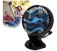 Starlyf Fast Fan - Ventilateur sans fil, tête orientable 360°, puissance réglable + chargeur USB inclus