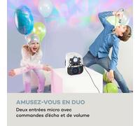 StarMaker 2.0 Système de karaoké Fonction Bluetooth Lecteur de CD avec micro.