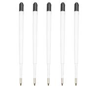 StarMaker Lot de 5 Recharges d'encre noire pour Stylo modèle métal