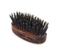 Starmann Brosse à barbe fabriquée à la main avec 100 % poils de sanglier - Antistatique, ergonomique et durable pour un entretien parfait de la barbe