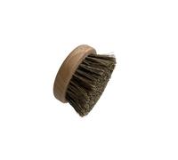 Starmann Brosse de poitrine pour décolleté et seins | Poils naturels en crin de cheval & Tampico | Brosse ergonomique pour le corps | 8 cm