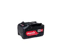 Starmix Batterie 18 V 5,2 Ah Li-Power, Batterie Cas Compatible avec de Nombreuses Marques supérieures, Batterie pour aspirateur Sec/Humide, aspirateur et Outil électrique des Partenaires Cas