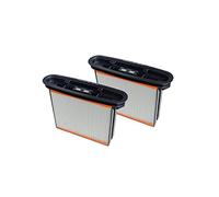 starmix FKP 4800 M Advanced - 2 x filtres plissés, Classe de poussière M, pour aspirateurs starmix iPulse et ISC - Filtre Original en Polyester, 2X 4800 cm² de Surface filtrante, Lavable