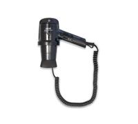 Starmix HFTW 16 Sèche-cheveux manuel (1600 W, Sèche-cheveux pour salles de bains/hôtels, 3 niveaux de puissance, 2 vitesses, avec câble spiralé 0,5-2 m, connexion fixe électrique)