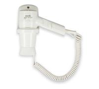 Starmix Starmix Sèche-cheveux manuel avec support mural plastique blanc, 012995 Quantité:1