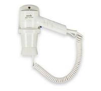 Starmix Starmix Sèche-cheveux manuel avec support mural plastique blanc, 012933 Quantité:1