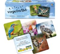 Starnberger Spiele - Sauvage d'oiseaux - Jeu de mémos pour Adultes et Enfants à partir de 6 Ans - Cadeau pour Les Amoureux des Oiseaux et de la Nature