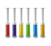 Starnearby 6PCS Gel de Nettoyage WC, Désodorisant Toilette, Nettoyant Puissant pour Parfum pour WC, Detartrant Efficace pour Toilettes