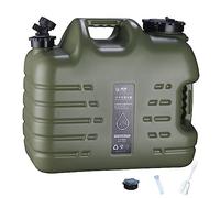Starnearby Bidon d'eau avec Robinet 10L-25L, Réservoir d'eau Potable, Jerrican Alimentaire Camping, Conteneur d'eau sans BPA avec Robinet Amovible pour Camping, Randonnée, Barbecue, Pêche (25L)