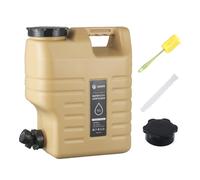 Starnearby Bidon d'eau avec Robinet 10L-25L, Réservoir d'eau Potable, Jerrican Alimentaire Camping, Conteneur d'eau sans BPA avec Robinet pour Camping, Randonnée, Barbecue, Pêche (12L Kaki B)