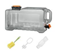 Starnearby Bidon d'eau avec Robinet, Compatible avec Distributeur d'eau en Bouteille Electrique, Réservoir d'eau Potable, Jerrican Eau Camping, Conteneur de Stockage d'eau sans BPA (25L)
