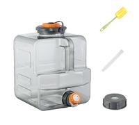 Starnearby Bidon d'eau avec Robinet, Compatible avec Distributeur d'eau en Bouteille Electrique, Réservoir d'eau Potable, Jerrican Eau Camping, Conteneur de Stockage d'eau sans BPA (12L)