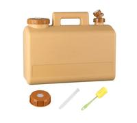 Starnearby Bidon Eau avec Robinet, 5L-20L Réservoir Eau Potable, Jerrican Alimentaire en HDPE, Conteneur d'eau sans BPA, Anti-Fuite pour Camping, Randonnée, Barbecue, Pêche (20LKaki)