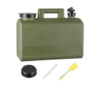 Starnearby Bidon Eau avec Robinet, 5L-20L Réservoir Eau Potable, Jerrican Alimentaire en HDPE, Conteneur d'eau sans BPA, Anti-Fuite pour Camping, Randonnée, Barbecue, Pêche (20L Vert)