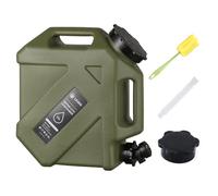 Starnearby Bidon Eau avec Robinet, 5L-20L Réservoir Eau Potable, Jerrican Alimentaire en HDPE, Conteneur d'eau sans BPA, Anti-Fuite pour Camping, Randonnée, Barbecue, Pêche (10L Vert b)