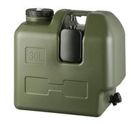 Starnearby Bidon Eau avec Robinet, Réservoir Eau Potable, Jerrican Alimentaire en HDPE, Conteneur d'eau sans BPA avec Bouteille de Savon pour Camping, Randonnée, Barbecue, Pêche