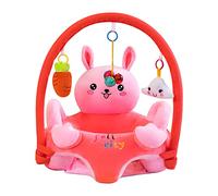 Starnearby Coussin de Canape Bébé sans Rembourrage, Fauteuil Enfant en Peluche Forme Animal, Housse de Siège de Sol pour Apprendre à S'assoire