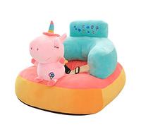 Starnearby Coussin de Canape et Fauteuil Bébé en Peluche - Forme Animal Housse de Siège Sans Rembourrage pour Apprendre à S'assoire
