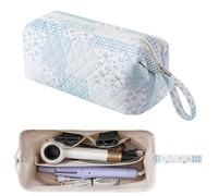 Starnearby Sac de Voyage Compatible avec Dyson Airwrap et Shark Flexstyle, Tousse de Rangement pour Sèche-Cheveux Dyson et Accessoires, Pochette Matelassée pour Fer à Friser (Bleu Ethnique)