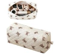 Starnearby Sac de Voyage Compatible avec Dyson Airwrap et Shark Flexstyle, Tousse de Rangement pour Sèche-Cheveux Dyson et Accessoires, Organisateur pour Outils de Coiffure (Ours a)