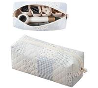 Starnearby Sac de Voyage Compatible avec Dyson Airwrap et Shark Flexstyle, Tousse de Rangement pour Sèche-Cheveux Dyson et Accessoires, Organisateur pour Outils de Coiffure (Bleu a)