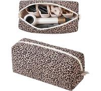 Starnearby Sac de Voyage Compatible avec Dyson Airwrap et Shark Flexstyle, Tousse de Rangement pour Sèche-Cheveux Dyson et Accessoires, Organisateur pour Outils de Coiffure (Imprimé léopard)