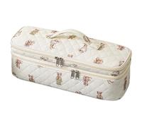 Starnearby Sac de Voyage Compatible avec Dyson Airwrap et Shark Flexstyle, Trousse de Rangement Double Couche pour Dyson Airwrap Styler/Supersonic, Sèche-Cheveux et Accessoires (Ours B)