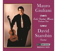 Starobin, David - Oeuvres pour Guitare Solo