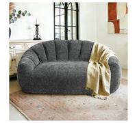 staronce Pouf en forme de patte d'ours, gris