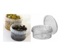 STARPAK Barquette d'emballage, rond, 240 ml, transparent G