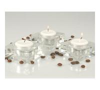 STARPAK Bougie chauffe-plat, diamètre: 38 mm, blanc
