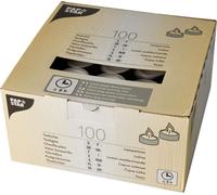 PAPSTAR Chauffe-plats, diamètre: 38 mm, blanc