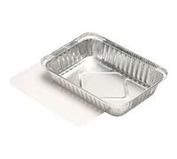 STARPAK Coupelle en aluminium, avec couvercle, 800 ml