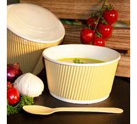 STARPAK Couvercle pour gobelet à soupe Ripple Wall 135 mm