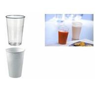STARPAK Gobelet en plastique PP, 0,2 l, 100 pièces, blanc G