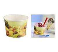 PAPSTAR Sundae Carton Revêtement PE Multicolore 10 x 40 x 48 cm