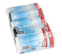STARPAK Sac poubelle HDPE, 35 litres, transparent