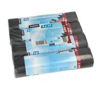 STARPAK Sac pour conteneur à ordures, noir, 120 litres