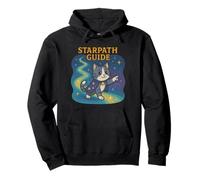 Starpath Guide Cosmic Mystic Cat Sweat à Capuche