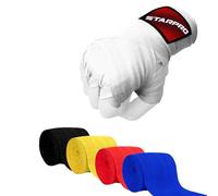 Starpro Bande Boxe sous Gants Intérieurs et Protecteur de Poing et de Pouce pour la Formation en Boxing, Sparring, Muay Thaï, Kickboxing, MMA, Arts Martiaux et Combat Training - Couleurs Variées