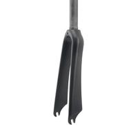 Starre Fahrradgabel 14 16 18 20 22 Zoll Falträder C-Bremse Vorderradgabel 74/100 mm Schnellspanner Fahrräder Harte Gabel Carbonfaser-Fahrradgabeln 28,6 mm gerades Rohr ohne Gewinde (Mattschwarz A, 7
