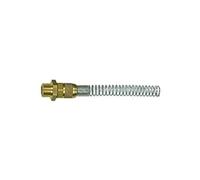 Starre Raccord à visser avec ressort de protection anti-torsion en laiton G 1/4, SW 17 Ø 12 x 9