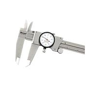 Starrett 120z-12 Cadran à coulisse, Acier inoxydable, Blanc, visage, 0-30,5 cm Range, -0.001 "précision, 0 cm Résolution