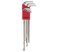 Starrett 17099 Jeu de Clés coudées longues à boule système Métrique