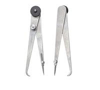 Starrett 42-6 hermaphrodite Joint plat en acier à coulisse, jambe, 0-15,2 cm Gamme