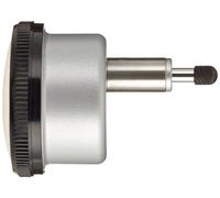 Starrett 641 m Cadran Indicateur sans Tige, 9,5 mm Stem Dia., dos Piston, cadran Jaune, 0-100 lecture, 42,5 mm Dial Dia., 0-5 mm Gamme, graduation 0,01 mm