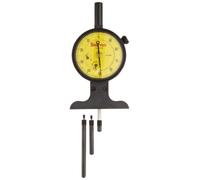 Starrett 644 Mjz Série 644 m Cadran Indicateur de jauge de profondeur, Type, 0-75 mm Gamme, graduation 0,01 mm, avec étui, 1 Grad pour un Premier 2 1/2 modules Précision