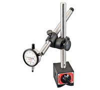 Starrett 659bz robuste Base magnétique et droit Post kit de montage, avec 25-131j pouce Indicateur de lecture, avec étui